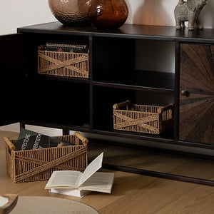 Set coșuri depozitare Atmosphera Eugene, L.26/31/36 cm, 3 buc.