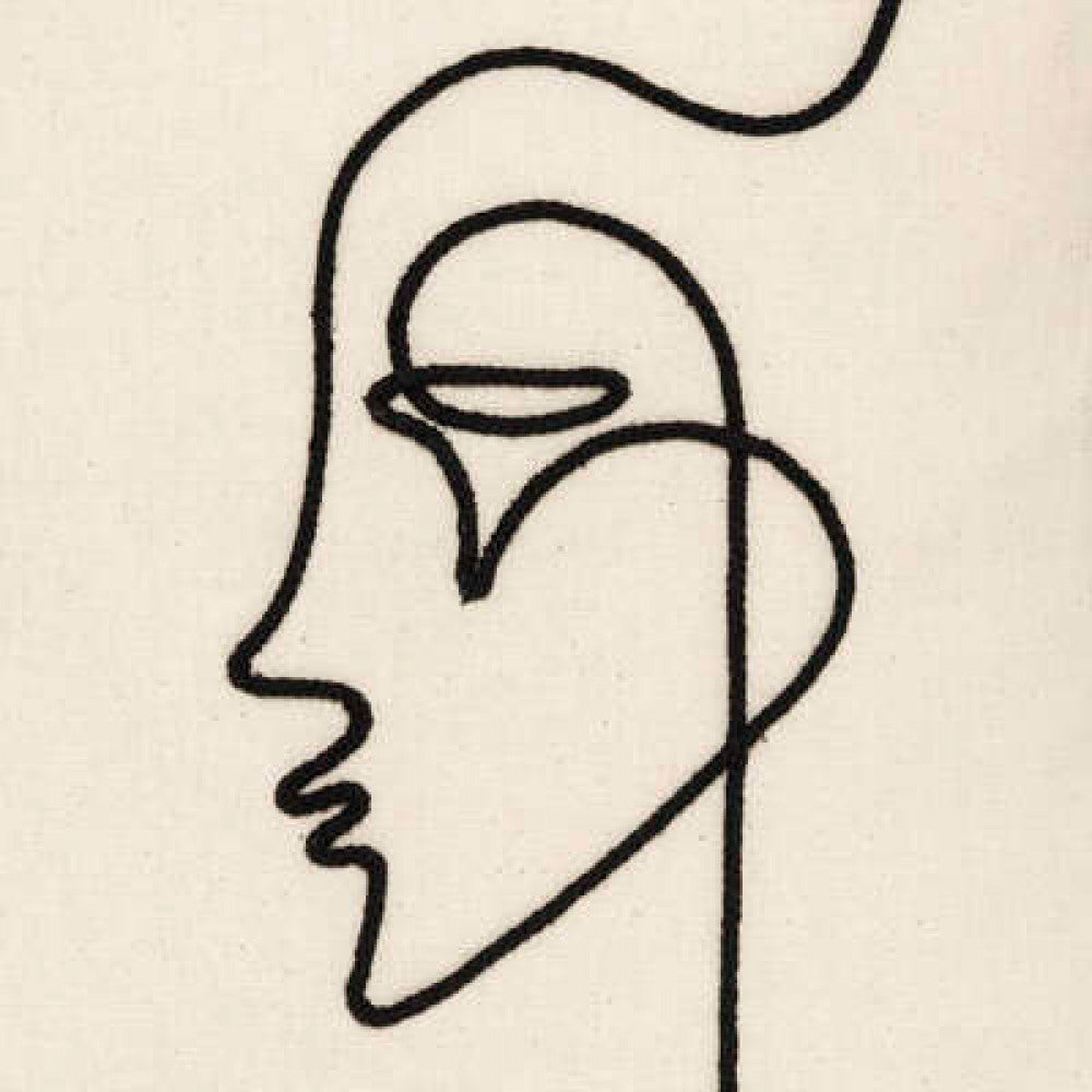 Față de pernă decorativă Atmosphera Face, 40x40, Ivory