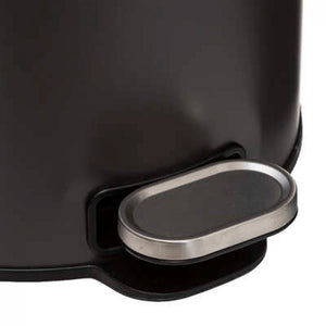 Coș de gunoi 5Five Delta, Metal, Negru, 30 L, 31.5x31.5x62 cm