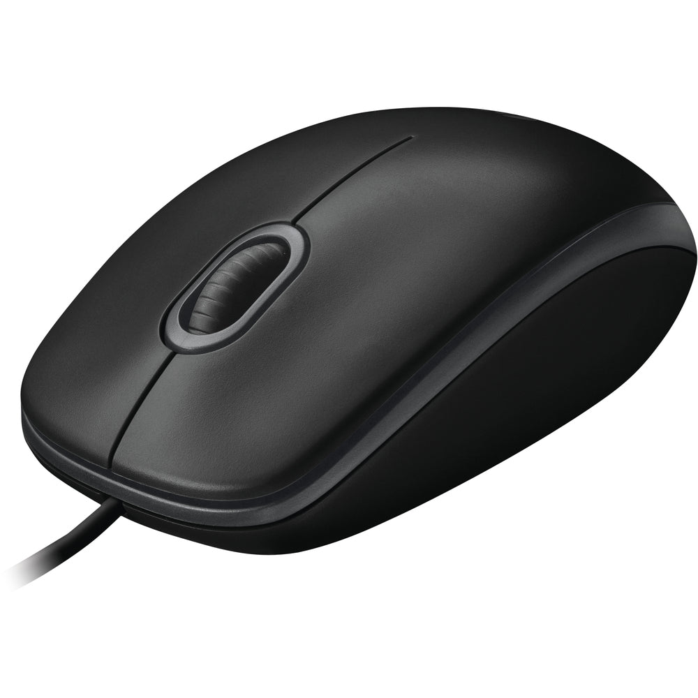 Mouse optic USB Logitech B100, negru