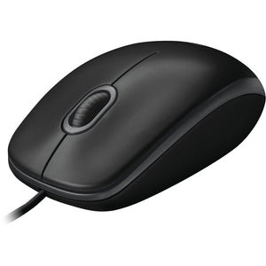 Mouse optic USB Logitech B100, negru