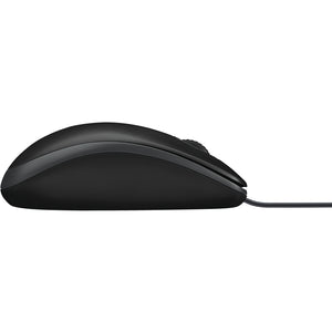 Mouse optic USB Logitech B100, negru