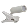 LED лампа с щипка SMART_SYSTEM, USB зареждане, 20 cm, Бяла