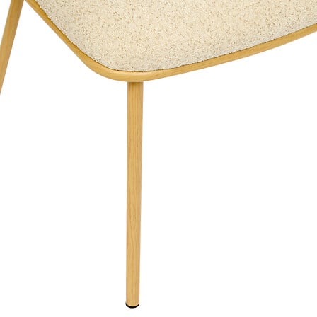 Трапезен стол atmosphera Alba, Шенил,