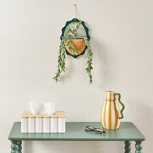 Plantă artificială Atmosphera Chéri suspendată, 40 cm, diverse specii