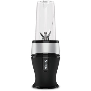 Blender Ninja QB3001EUS, 700W, 2x470 ml, 18000 rpm, Tehnologie Ninja Blade, Negru/Gri