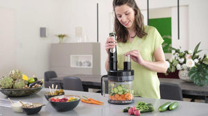 Mixer Braun MultiQuick 7045X, 1000W, Negru