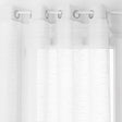 Sam sheer curtains 140 x 240 cm white