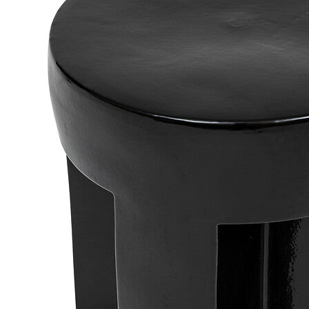 Masă laterală Atmosphera Kriz, ceramică, Ø34 cm