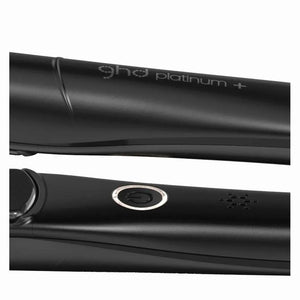 Placă de îndreptat părul inteligentă care recunoaște nevoile părului GHD, Platinum+ Black Styler, Negru