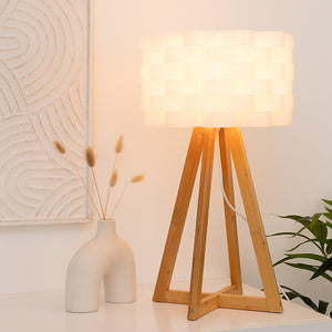 Lampă de masă Atmosphera Moki, 55 cm, Bambus
