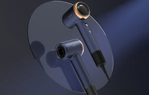 Uscător de păr Deerma DEM-CF50, 1400W, Aer, Ioni negativi, 11 moduri, Albastru închis