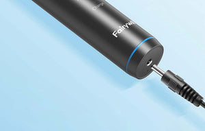 Set de periuțe de dinți cu ultrasunete FairyWill FW-E6, cu 5 accesorii, negru