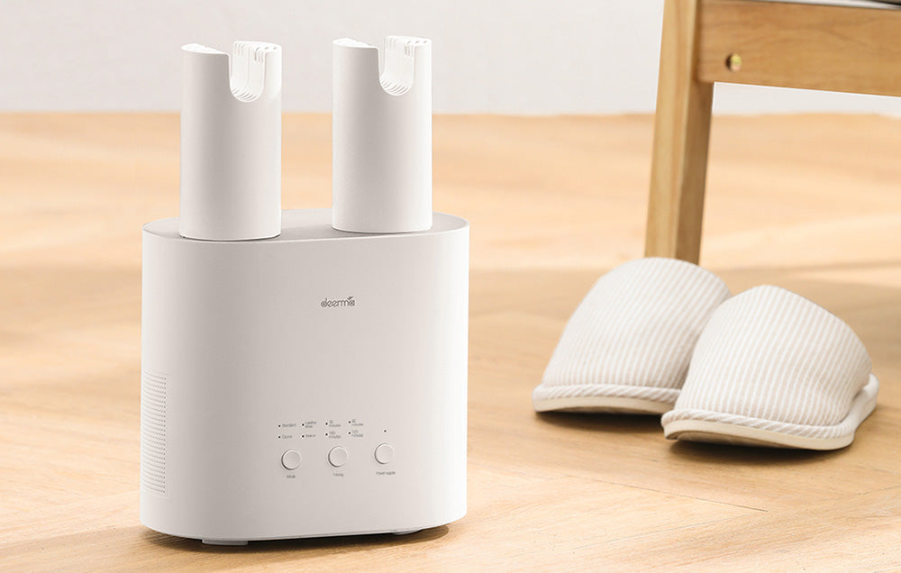 Uscător de încălțăminte Xiaomi Deerma DEM-HX10W, 235W, 30-55°C, Deodorizare și sterilizare, Alb