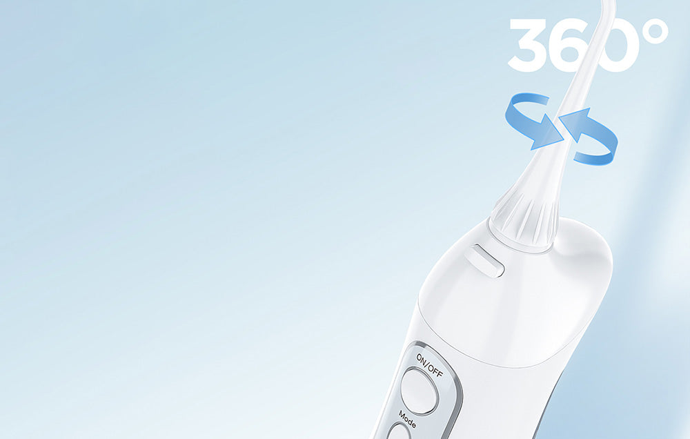 Irigator dentar FairyWill 5020E, 3 moduri, 300 ml, alb