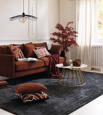 Vază Atmosphera Sylvain, 20 cm, Roșu