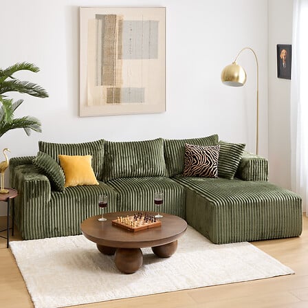 Masă de cafea Atmosphera Abekas, lemn de mango, 90 cm