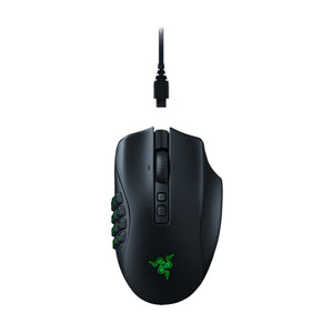 Mouse de gaming wireless Razer Naga V2 Pro, negru