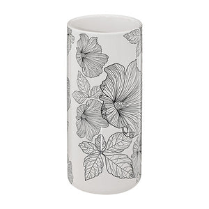 Четка за тоалетна 5five Blackflora, Доломит, Черно и Бяло
