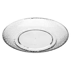 Чиния за хранене 5five Estiva, Поликарбонат, Прозрачна, Ø27 cm