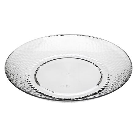 Чиния за хранене 5five Estiva, Поликарбонат, Прозрачна, Ø27 cm