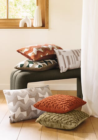 Pernă decorativă Atmosphera Jacquard Chenille, 38x58 cm