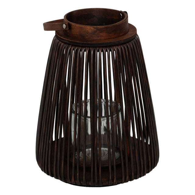 Фенер atmosphera Hopia, MDF, 31 cm, Кафяв