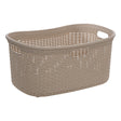 Кош за пране 5five, Полипропилен, 40L, Кафяв, Ратан ефект
