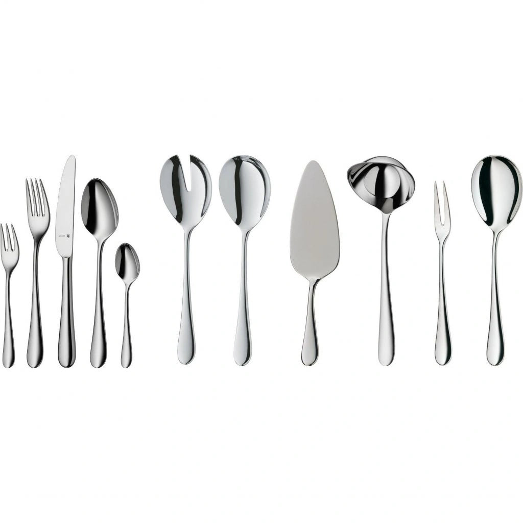 Set de tacâmuri WMF Merit Protect, inox, 66 piese, argintiu