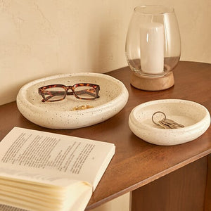 Suport decorativ pentru atmosferă Wonj, ceramică, 2 buc.