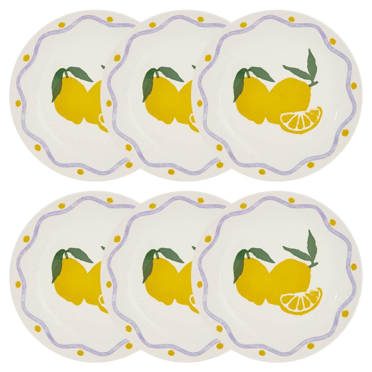 Десертна чиния Secret de Gourmet Fruity, 19см — Лимон — 212332C