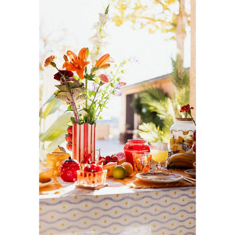 Ароматна свещ atmosphera Fruity, Плодов аромат, 550 г, Стъкло