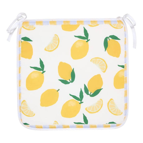 Възглавница за стол atmosphera Fruity, 39×39 см, Лимон — 215336A
