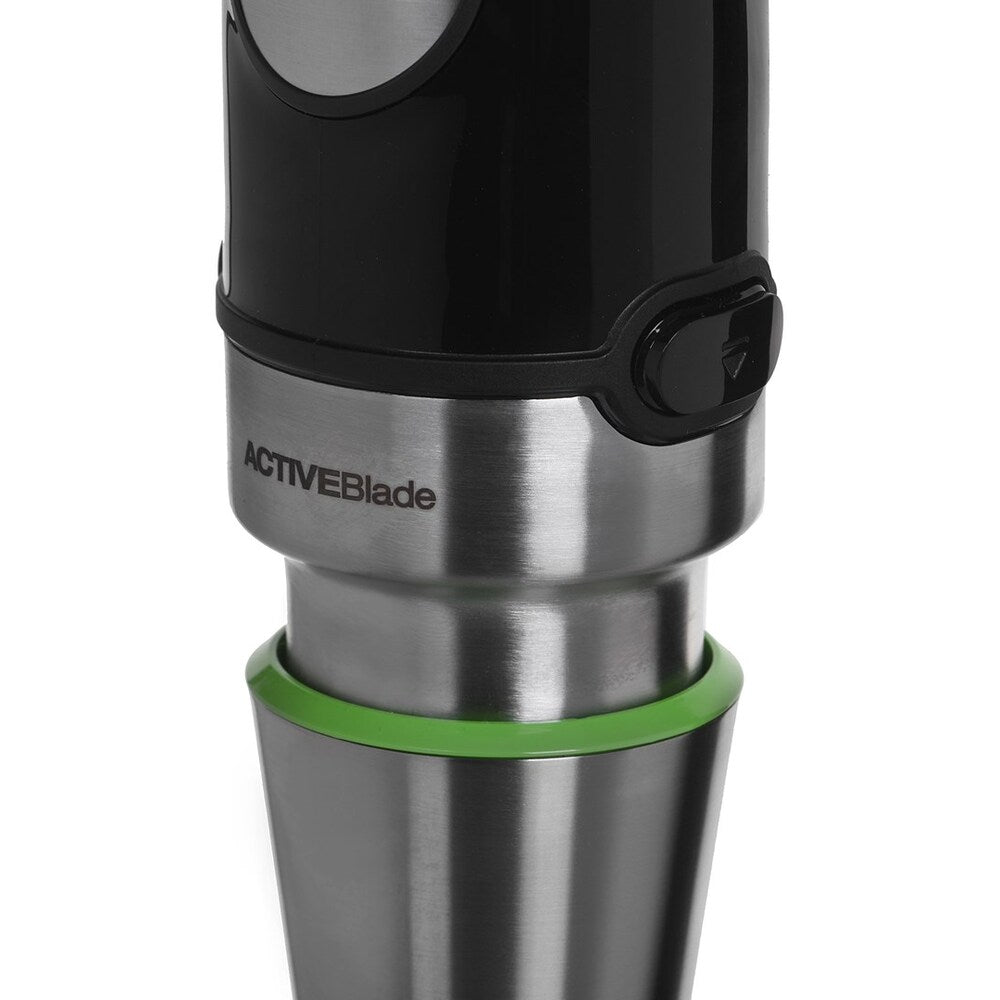 Blender Braun MultiQuick 7075X, 1000 W, Cană gradată 0,6 l, Tocător, Tel pentru ouă, Răzătoare, Viteză reglabilă, Negru