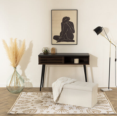 Bancă cu spațiu de depozitare Lysandre, pliabilă, 76x38x38 cm