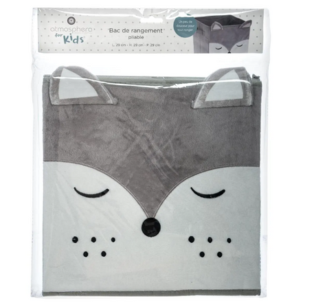 Cutie de depozitare pentru copii Atmosphera Fox, 29x29 cm