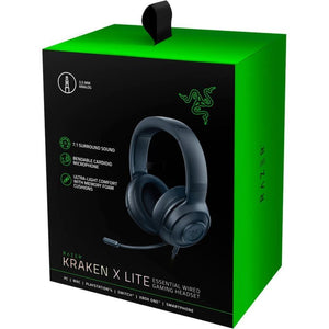 Căști de gaming Razer Kraken X Lite (USB), negre