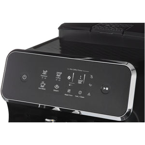 Espressor Philips EP2224/10, 2 băuturi, 15 bari, râșniță ceramică de 1500 W, ecran tactil, negru
