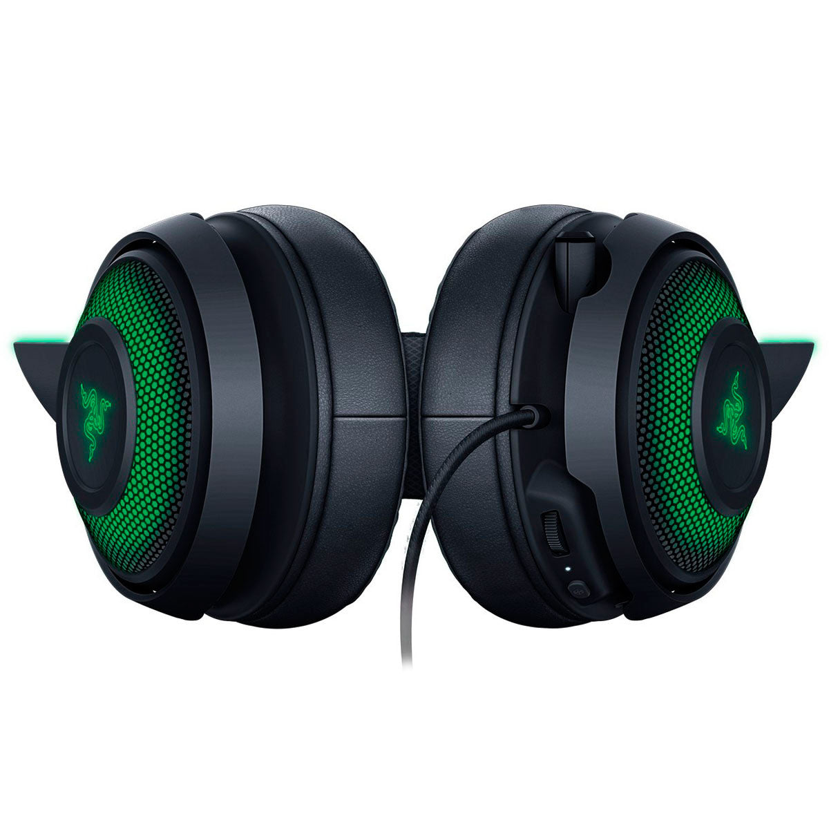 Căști de gaming Razer Kraken Kitty V2 (USB Tip A), Negre