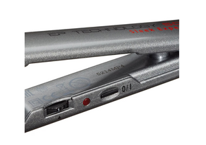 Placă de îndreptat părul BaBylissPro 2072 Sleek Expert, Professional, plăci XXL 24 x 120 mm, 115°C-230°C, Nano-Titanium, Gri