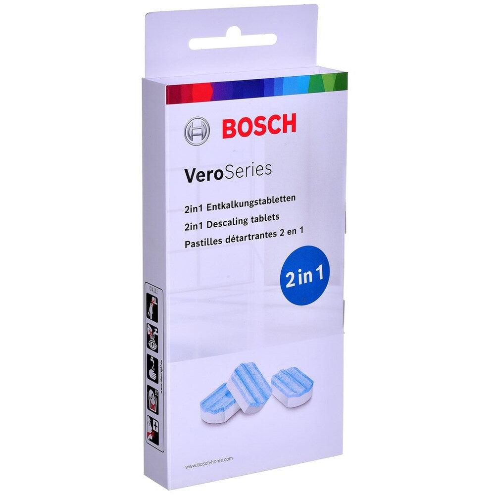 Tablete de curățare pentru aparatul de cafea Bosch, 3 bucăți