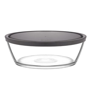 Cutie de sticlă LAV Vega, 2370 ml, capac gri