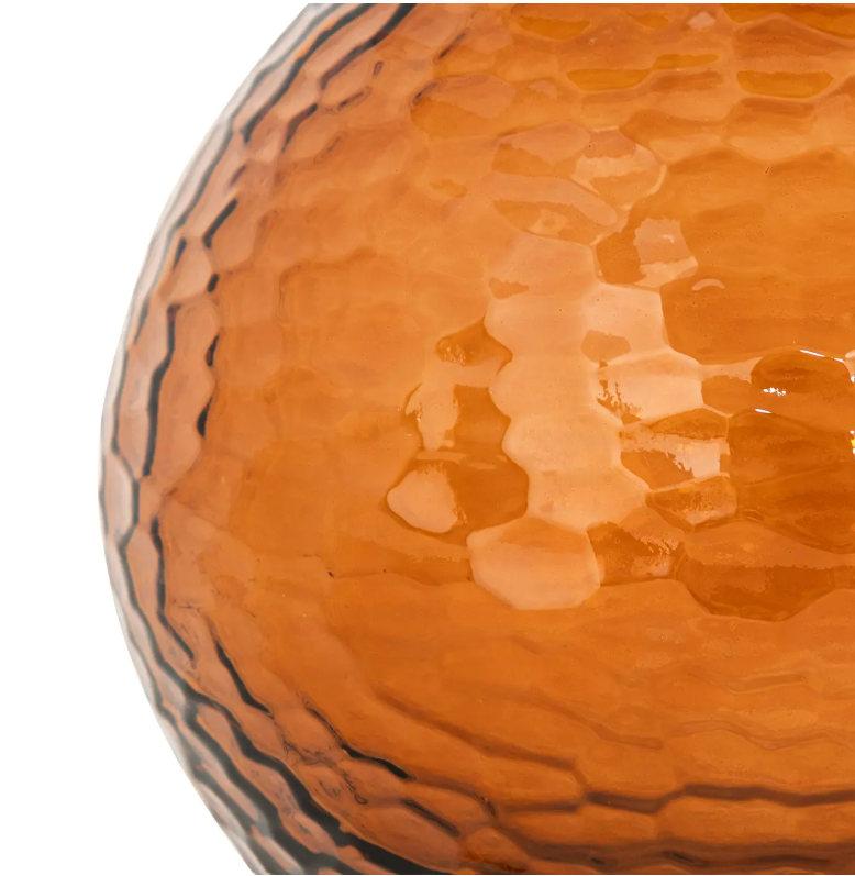 Vază Atmosphera ciocănită, sticlă, 25 cm