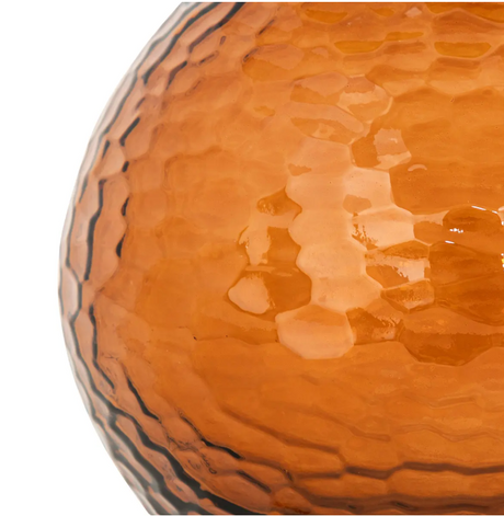 Vază Atmosphera ciocănită, sticlă, 25 cm