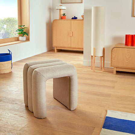 Puf Atmosphere Sisco, 43x42x44 cm