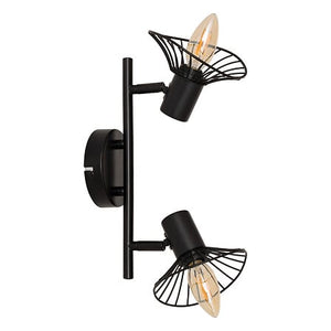 Lampă de atmosferă Adelia, 28x12.5x15.5 cm, Negru