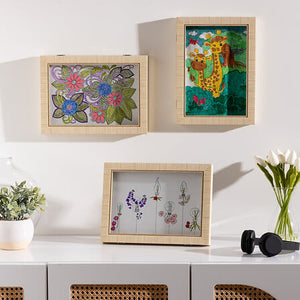 Ramă de desen pentru copii Atmosphera Thea, 24 cm, MDF