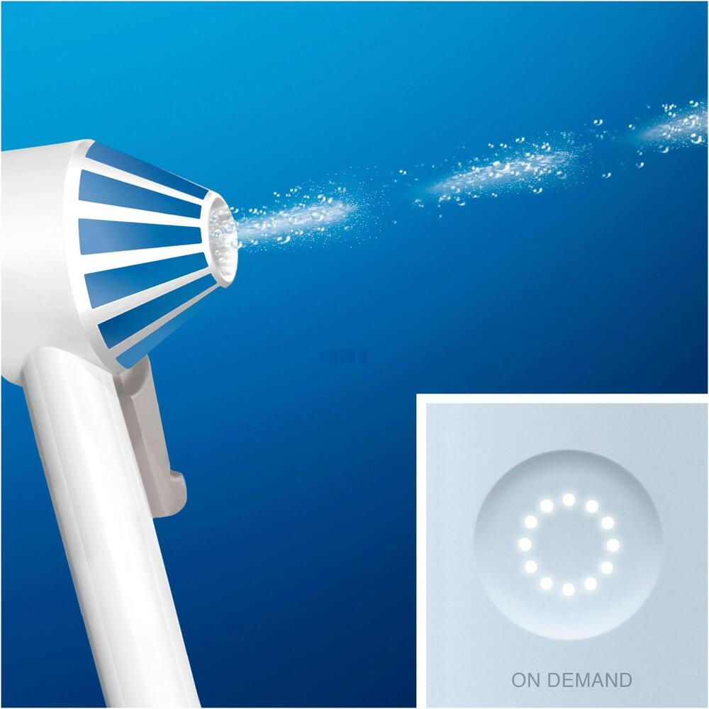 Irigator oral Oral-B, 2 capete incluse, alb