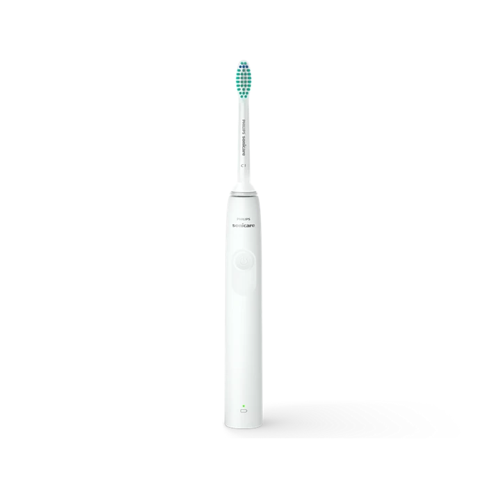 Periuță de dinți electrică Philips Sonicare Seria 2100 HX3651/13, 31.000 mișcări/minut, Quadpacer și SmarTimer, Design ergonomic subțire, 1 cap de periuță, Alb
