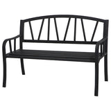 Bancă de grădină Hesperide Alvernia, metal, 3 locuri